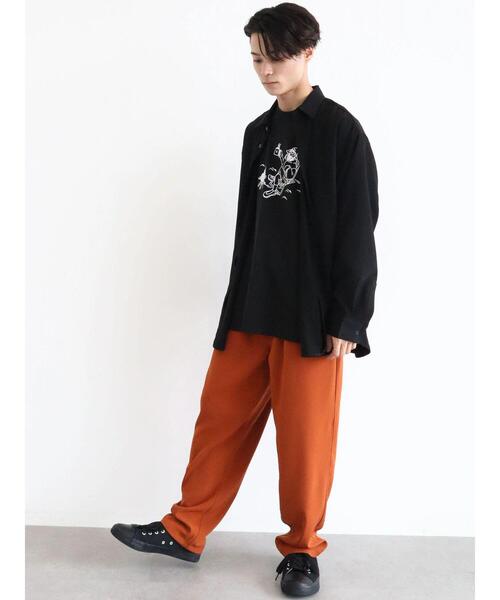 CRAFT STANDARD BOUTIQUE(クラフトスタンダードブティック)の「【WEB限定】ddp SKATEパンツ_Bernard *(その他パンツ・メンズ・ブラック/オレンジ・FREE)」の5枚目の写真