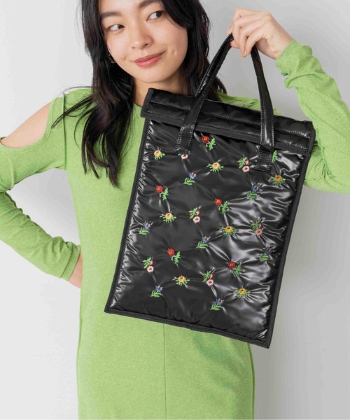 Casselini(キャセリーニ)の「Casselini(キャセリーニ)刺繍PCケース(PC・タブレットケース・レディース・ブラック/ピンク/シルバー・FREE)」の19枚目の写真