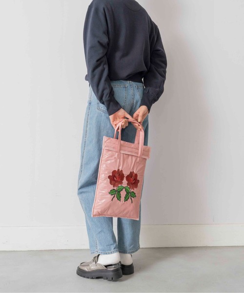 Casselini(キャセリーニ)の「Casselini(キャセリーニ)刺繍PCケース(PC・タブレットケース・レディース・ブラック/ピンク/シルバー・FREE)」の20枚目の写真