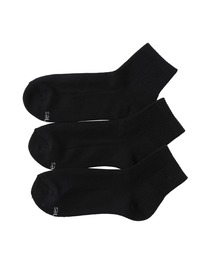 【Hanes/ヘインズ】メンズ【3足組】クォーターレングスソックス FRESH IQ【ハーフパイル】