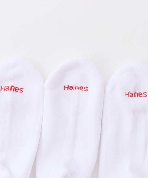 HANES（ヘインズ）の「【Hanes/ヘインズ】メンズ【3足組】クォーターレングスソックス FRESH IQ【ハーフパイル】（ソックス/靴下・メンズ・ブラック/ホワイト・SMALL/LARGE/MEDIUM）」の5枚目の写真