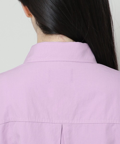 BITTER CELLS（ビターセルズ）の「【UNISEX】BITTER CELLS／PAPAERLIKEシャツ 2162213（シャツ/ブラウス・レディース・ネイビー/オレンジ/ラベンダー/アイボリー・SMALL/MEDIUM）」の15枚目の写真