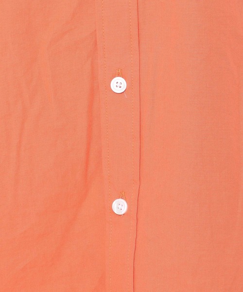 BITTER CELLS（ビターセルズ）の「【UNISEX】BITTER CELLS／PAPAERLIKEシャツ 2162213（シャツ/ブラウス・レディース・ネイビー/オレンジ/ラベンダー/アイボリー・SMALL/MEDIUM）」の10枚目の写真