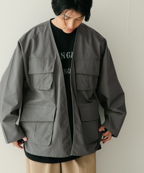 RIP STOPコットン ファティーグカーディガン