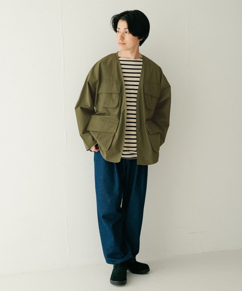RIP STOPコットン ファティーグカーディガン