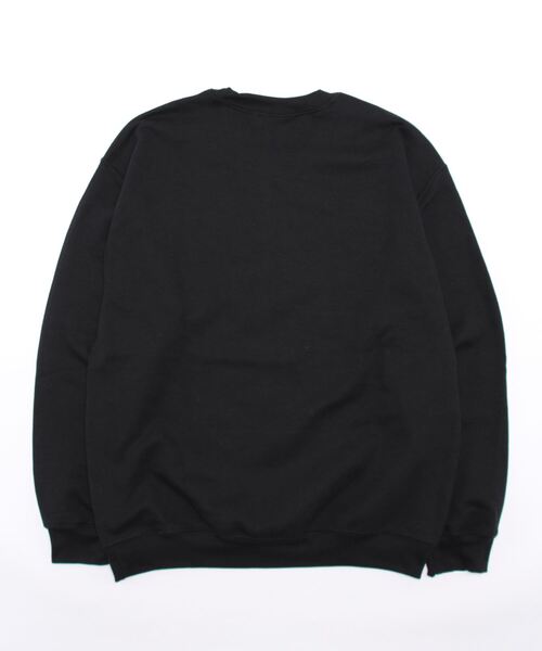 EMMA NOVEMBER (エマノーヴェンバー)の「Embroidery ヘビーブレンド クルースウェット(スウェット・メンズ・ネイビー/グレー/ブラック/ホワイト/サンドベージュ・1/3/2)」の6枚目の写真