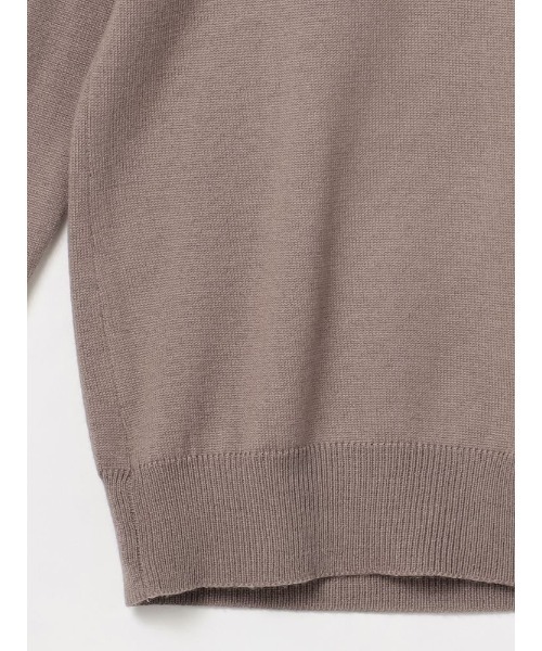 Perfect Suit FActory（パーフェクトスーツファクトリー）の「FILIVIVIｲﾀﾘｰ糸ﾆｯﾄｶｰﾃﾞ（カーディガン/ボレロ・レディース・ライトグレー/ブラウン/ネイビー・L/S/M）」の19枚目の写真