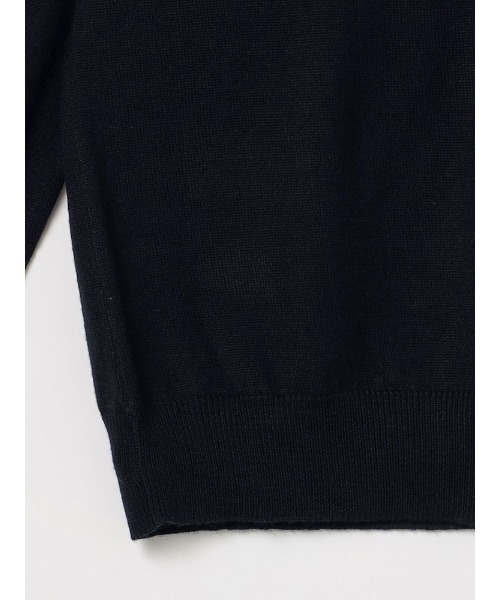 Perfect Suit FActory（パーフェクトスーツファクトリー）の「FILIVIVIｲﾀﾘｰ糸ﾆｯﾄｶｰﾃﾞ（カーディガン/ボレロ・レディース・ライトグレー/ブラウン/ネイビー・L/S/M）」の13枚目の写真