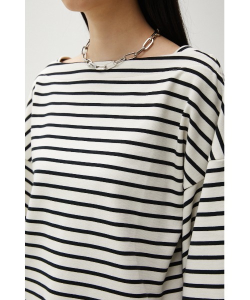 AZUL by moussy(アズールバイマウジー)の「VOLUME CUFF SLEEVE TOPS/ボリュームカフスリーブトップス(Tシャツ/カットソー・レディース・ブラック系その他/グリーン系その他/ブラック・SMALL/MEDIUM)」の19枚目の写真