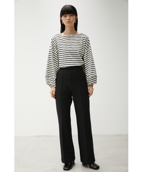 AZUL by moussy(アズールバイマウジー)の「VOLUME CUFF SLEEVE TOPS/ボリュームカフスリーブトップス(Tシャツ/カットソー・レディース・ブラック系その他/グリーン系その他/ブラック・SMALL/MEDIUM)」の15枚目の写真
