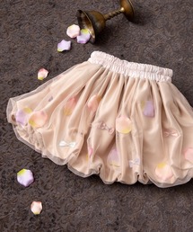 panpantutu（パンパンチュチュ）の「お花とリボンのバルーンスカート(XL/125-140)（スカート・キッズ）」