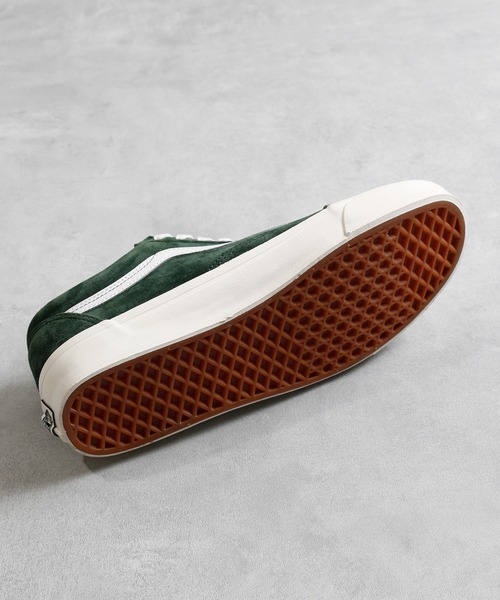 VANS(バンズ)の「VANS ヴァンズ / OLD SKOOL 36 DX アナハイムファクトリーコレクション オールドスクール撥水レザーローカットスニーカー / VN0A54F3TWP VN0A54F3FGN VN0A54F3NWH(スニーカー・レディース・ダークグリーン/パープル/ブラウン・23cm/23.5cm/24cm/26.5cm/27cm/27.5cm/28cm)」の18枚目の写真