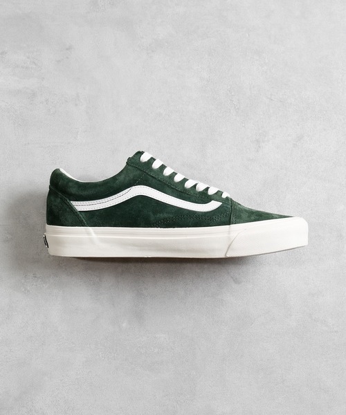 VANS(バンズ)の「VANS ヴァンズ / OLD SKOOL 36 DX アナハイムファクトリーコレクション オールドスクール撥水レザーローカットスニーカー / VN0A54F3TWP VN0A54F3FGN VN0A54F3NWH(スニーカー・レディース・ダークグリーン/パープル/ブラウン・23cm/23.5cm/24cm/26.5cm/27cm/27.5cm/28cm)」の14枚目の写真