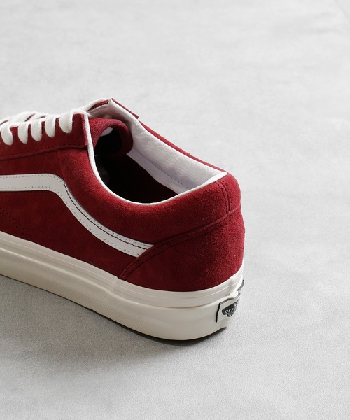 VANS(バンズ)の「VANS ヴァンズ / OLD SKOOL 36 DX アナハイムファクトリーコレクション オールドスクール撥水レザーローカットスニーカー / VN0A54F3TWP VN0A54F3FGN VN0A54F3NWH(スニーカー・レディース・ダークグリーン/パープル/ブラウン・23cm/23.5cm/24cm/26.5cm/27cm/27.5cm/28cm)」の19枚目の写真