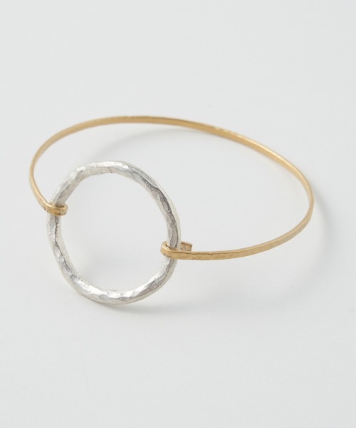 collex（コレックス）の「【Ljud/ユード】 Peaceリングバングル（ブレスレット・レディース・シルバー/ゴールド・フリー）」の6枚目の写真