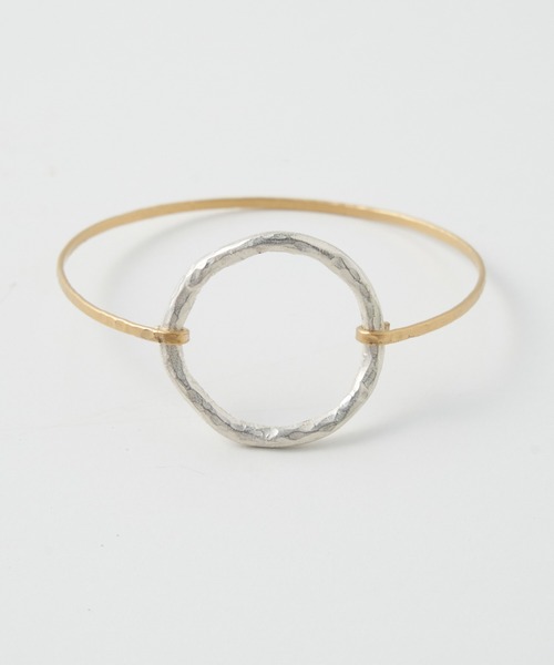 collex（コレックス）の「【Ljud/ユード】 Peaceリングバングル（ブレスレット・レディース・シルバー/ゴールド・フリー）」の7枚目の写真