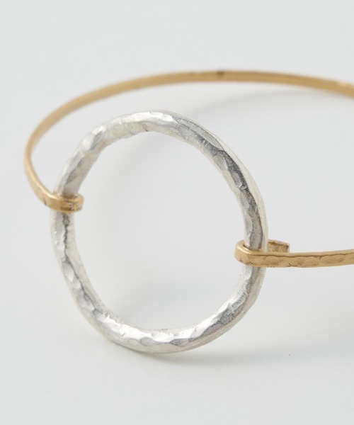 collex（コレックス）の「【Ljud/ユード】 Peaceリングバングル（ブレスレット・レディース・シルバー/ゴールド・フリー）」の9枚目の写真