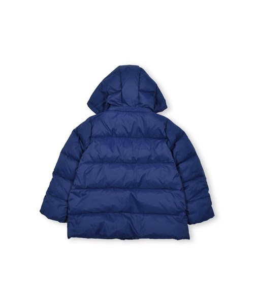 Noeil aime BeBe（ノイユエイムベベ）の「NoeilaimeBeBe/【撥水加工】タフタ前フリルリボンモチーフ付Aラインダウンコート(90~130cm)（ダウンジャケット/コート・キッズ・ピンク/ネイビー・130/100/120/90/110）」の18枚目の写真