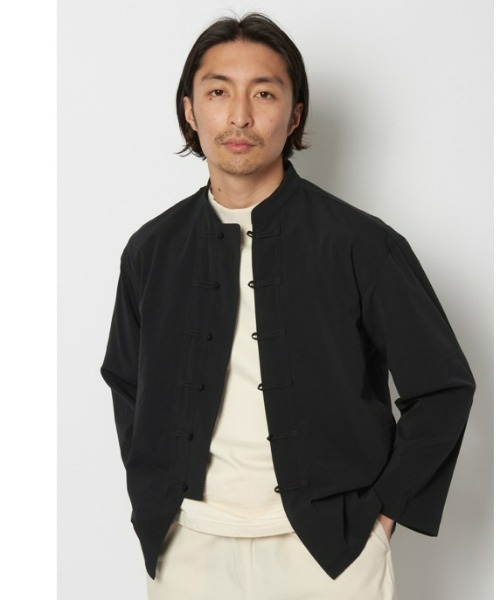 Snow Peak（スノーピーク）の「Quick Dry Kung fu Jacket（その他トップス・メンズ・ブラック/ブラウン・MEDIUM/SMALL）」の2枚目の写真