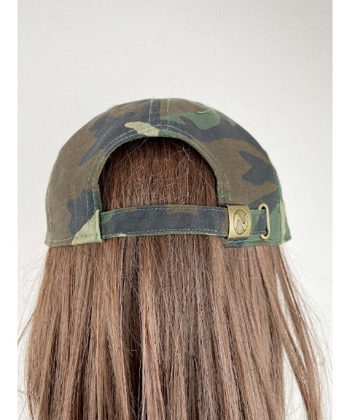 WORLD WIDE LOVE!（ワールドワイドラブ）の「WWL!CAP（キャップ・レディース・ブラック/グリーン系カモフラージュ・FREE）」の7枚目の写真