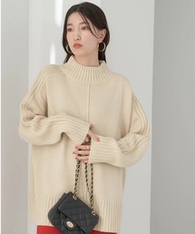 ミドルゲージニットチュニック