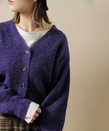 ネップミックスルーズカーディガン