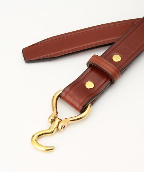 BEAMS BOY（ビームスボーイ）の「TORY / ミニ フックバックル ベルト（ベルト・レディース・ブラウン・32inch）」の4枚目の写真