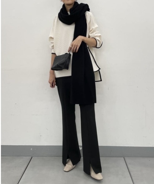 BEARDSLEY（ビアズリー）の「センターシームパンツ：すぐにお届け！（その他パンツ・レディース・ブラック・FREE）」の6枚目の写真