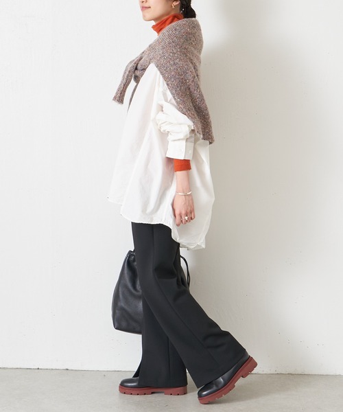 BEARDSLEY（ビアズリー）の「センターシームパンツ：すぐにお届け！（その他パンツ・レディース・ブラック・FREE）」の15枚目の写真