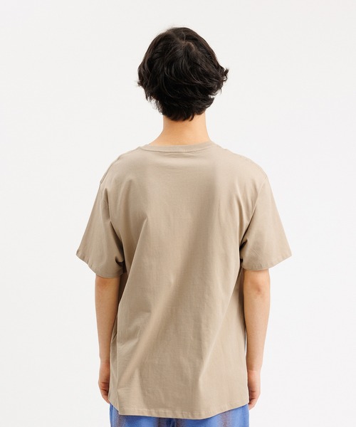 Saturdays NYC（サタデーズ ニューヨークシティ ）の「3D Snyc SS Tee（Tシャツ/カットソー・メンズ・ベージュ/パープル/ブラック・M/X-SMALL/S/XL/L）」の8枚目の写真