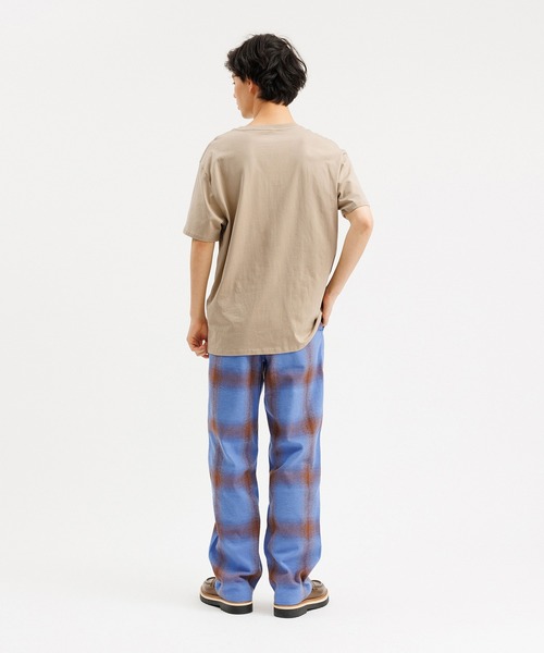 Saturdays NYC（サタデーズ ニューヨークシティ ）の「3D Snyc SS Tee（Tシャツ/カットソー・メンズ・ベージュ/パープル/ブラック・M/X-SMALL/S/XL/L）」の10枚目の写真