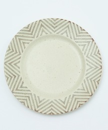 【daily CLIP】美濃焼 ヘリンボーンプレート 17cm