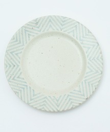 studio CLIP（スタディオクリップ）の「【daily CLIP】美濃焼 ヘリンボーンプレート 17cm（食器）」
