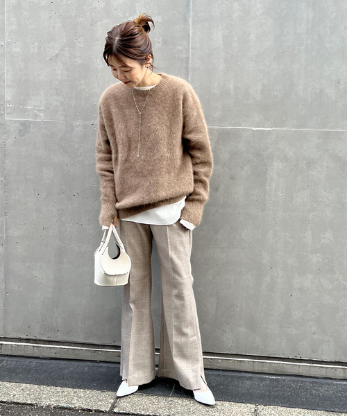 plage（プラージュ）の「《追加》Fur Nuance プルオーバー2（ニット