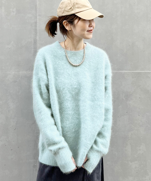 plage（プラージュ）の「《追加》Fur Nuance プルオーバー2（ニット