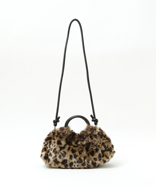 soeur（スール）の「SOEUR/レザー×ファーハンドBAG（ハンドバッグ・レディース・ブラック/ブラウン・フリー）」の20枚目の写真