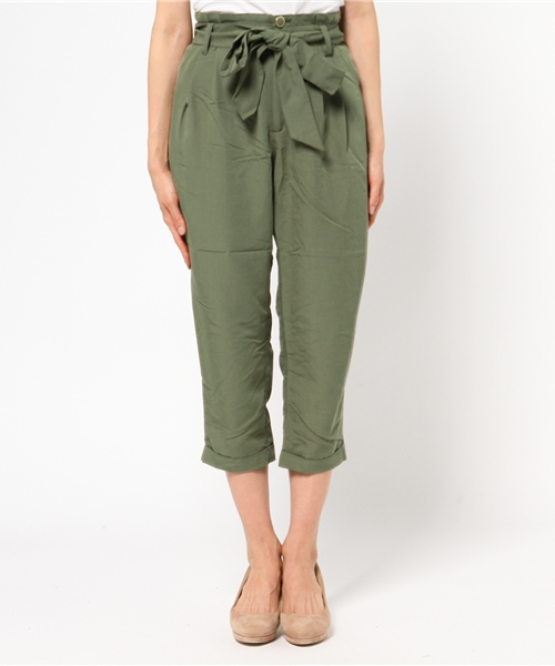 DISCOAT（ディスコート）の「【Discoat】ツイルゆるテーパードパンツ（その他パンツ・レディース・カーキ/ブルー/ブラック・LARGE/MEDIUM/SMALL）」の4枚目の写真