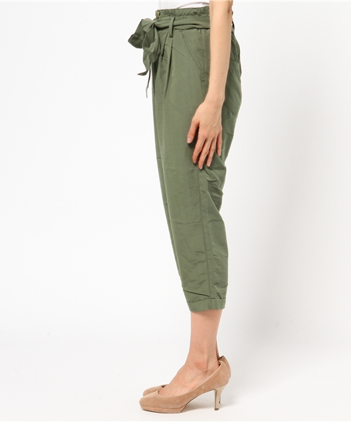 DISCOAT（ディスコート）の「【Discoat】ツイルゆるテーパードパンツ（その他パンツ・レディース・カーキ/ブルー/ブラック・LARGE/MEDIUM/SMALL）」の5枚目の写真