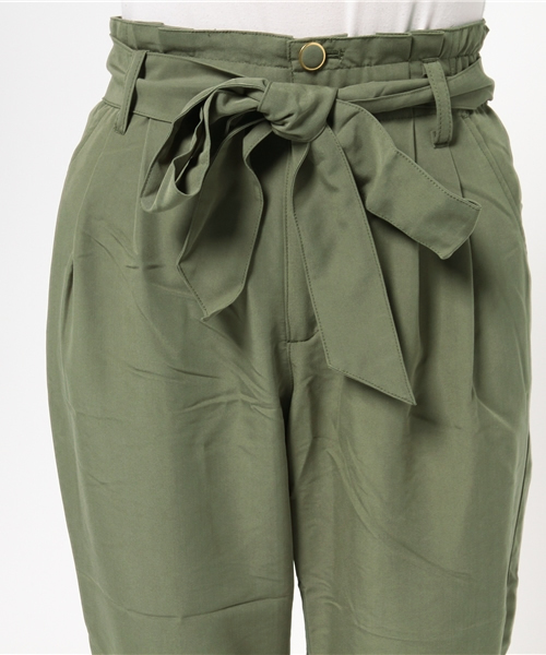 DISCOAT（ディスコート）の「【Discoat】ツイルゆるテーパードパンツ（その他パンツ・レディース・カーキ/ブルー/ブラック・LARGE/MEDIUM/SMALL）」の7枚目の写真