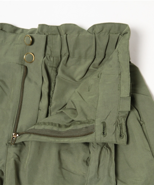 DISCOAT（ディスコート）の「【Discoat】ツイルゆるテーパードパンツ（その他パンツ・レディース・カーキ/ブルー/ブラック・LARGE/MEDIUM/SMALL）」の11枚目の写真