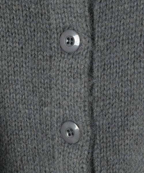 Heather（ヘザー）の「ショートボタンカーディガン　182344（カーディガン/ボレロ・レディース・オフホワイト/グレー/ブルー・FREE）」の11枚目の写真