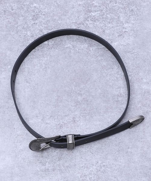 JEANASIS（ジーナシス）の「ヴィンテージウエスタンベルト/178762（ベルト・レディース・ブラック/ブラウン・FREE）」の5枚目の写真