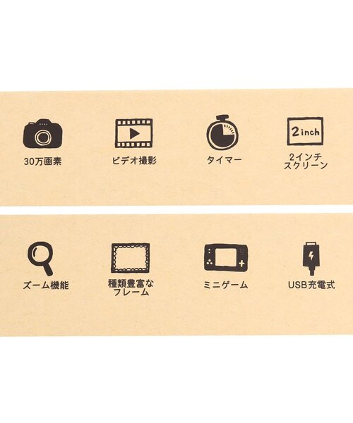 F.O.Online Store（エフオーオンラインストア）の「【30万画素トイカメラ】F.O.TOYBOX  OMOIDE CAMERA（おもちゃ・キッズ・マルチ・FREE）」の9枚目の写真