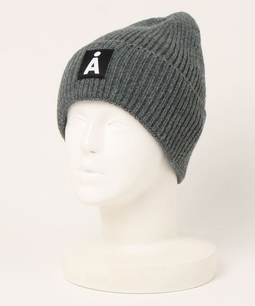 ALAND(エーランド)の「【UNISEX】ALAND/Aロゴカラービーニー 2184063(ニットキャップ/ビーニー・レディース・チャコール/オレンジ/ブラック/ベージュ・FREE)」の5枚目の写真