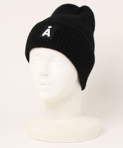 ALAND(エーランド)の「【UNISEX】ALAND/Aロゴカラービーニー 2184063(ニットキャップ/ビーニー・レディース・チャコール/オレンジ/ブラック/ベージュ・FREE)」の8枚目の写真