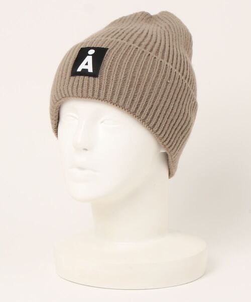 ALAND(エーランド)の「【UNISEX】ALAND/Aロゴカラービーニー 2184063(ニットキャップ/ビーニー・レディース・チャコール/オレンジ/ブラック/ベージュ・FREE)」の7枚目の写真