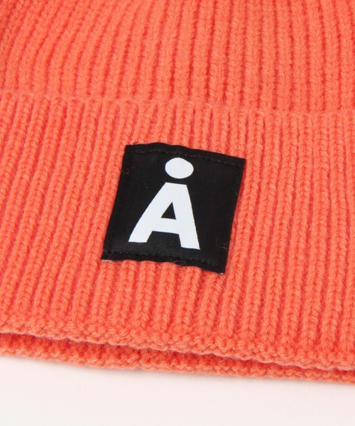 ALAND(エーランド)の「【UNISEX】ALAND/Aロゴカラービーニー 2184063(ニットキャップ/ビーニー・レディース・チャコール/オレンジ/ブラック/ベージュ・FREE)」の10枚目の写真