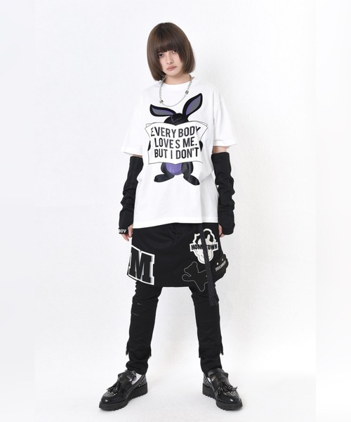 MILKBOY（ミルクボーイ）の「HATE BUNNY TEE（Tシャツ/カットソー・メンズ・C/D/A/B・M/L）」の17枚目の写真