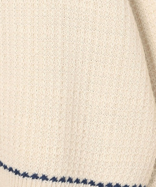 179/WG（イチナナキュウダブルジー）の「2WAYケーブルニットカーディガン／ベスト（袖取り外し）（カーディガン/ボレロ・レディース・ブルーグレー/ベージュ/オフホワイト/グリーン/ラベンダー・FREE）」の19枚目の写真