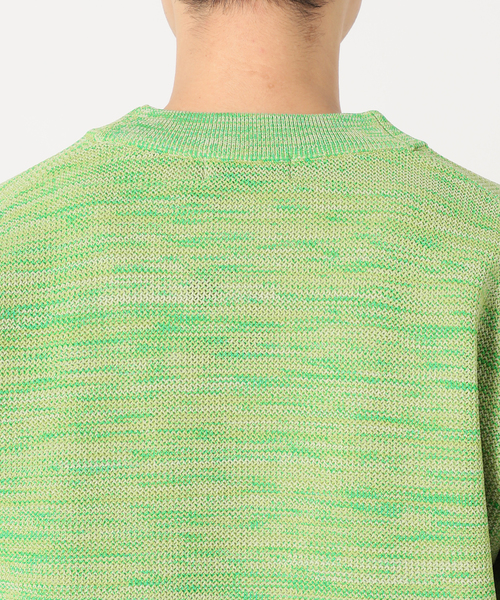 417 EDIFICE（フォーワンセブンエディフィス）の「PEメッシュメランジカーディガン（カーディガン/ボレロ・メンズ・ピンク/ベージュ/ネイビー/グリーン系その他・SMALL/MEDIUM/LARGE）」の22枚目の写真